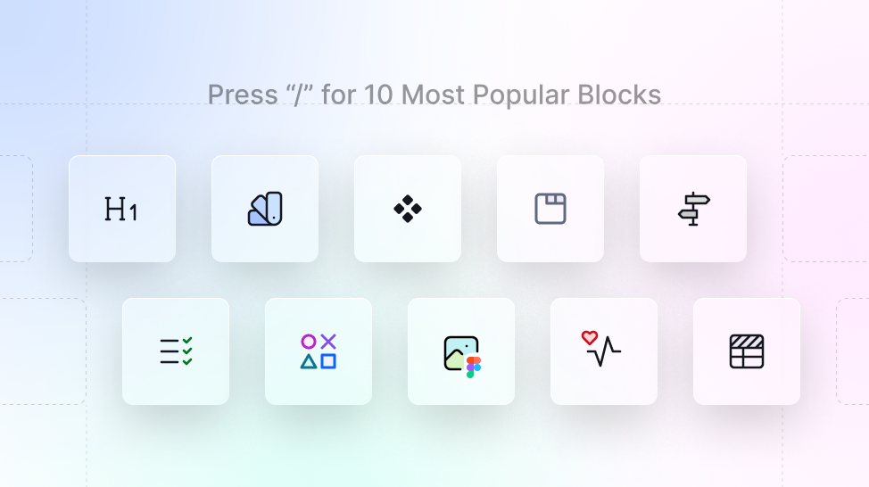 10 Most Popular Content Blocks to Document Your Design System